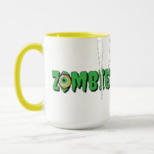 Taza Divertido divertido divertido Rippin' Zombie Hallo