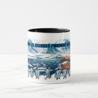 Taza Divertido Equipo de Pingüinos Argentinos en un