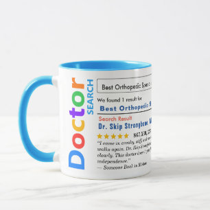 Taza Divertido Especialista Ortopédico Mejor Personaliz