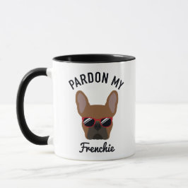 Taza Divertido indulto mi Bulldog francés Frenchie Red