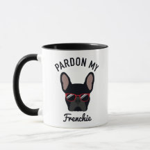 Divertido indulto mi Bulldog francés negro