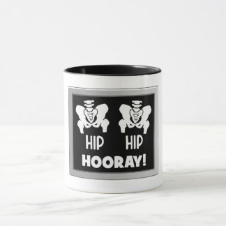 Taza Divertido Médica Mug Hip Hip Hooray