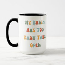 Divertido mug adhd y Neurodivergente.