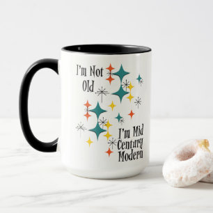Taza Divertido No Soy Viejo Soy Moderno Atómico De Sigl