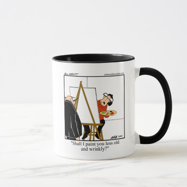 Taza Divertido "Over The Hill" Birthday Mug "Spectickle (Derecha)