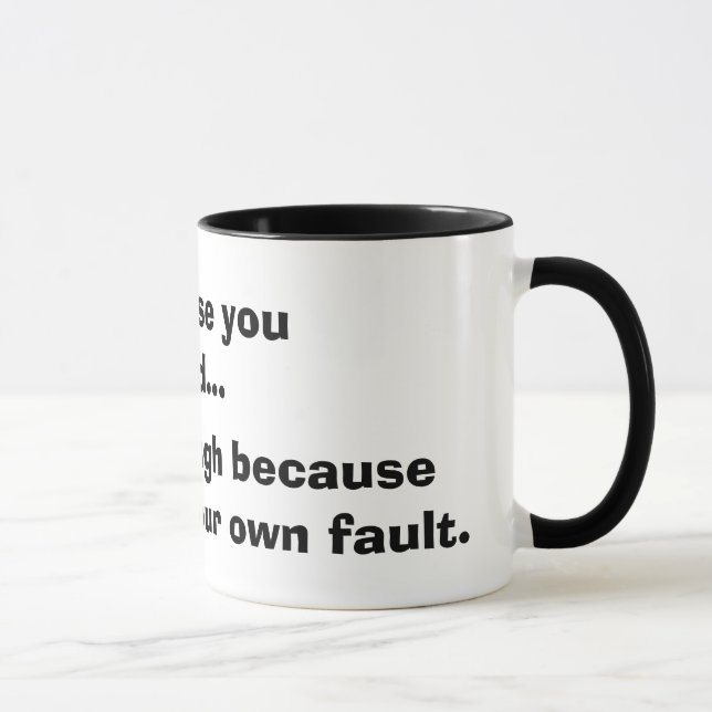 Taza Divertido para el papá (Derecha)