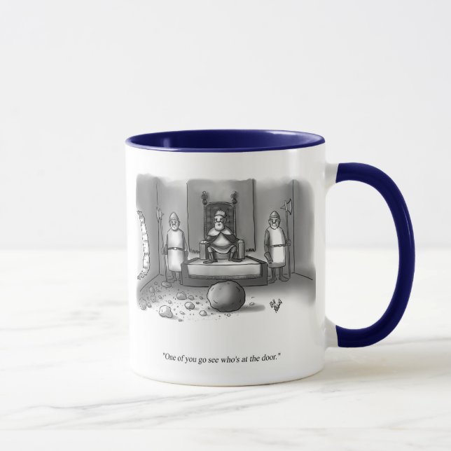 Taza Divertido Personalizado Mug al estilo neoyorquino (Derecha)