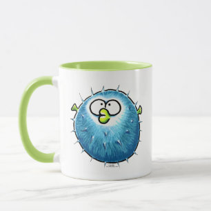 Taza Divertido pez negro