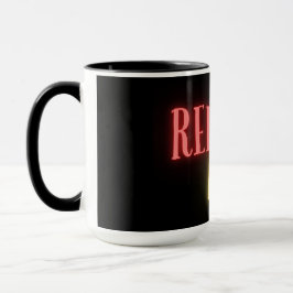 Taza Divertido Redneck AF Neón Personalizado