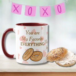 Taza Divertido Romántico Eres Mi Favorito Todo