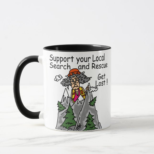 Taza Divertido se pierde (Izquierda)