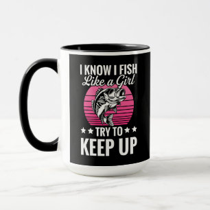 Taza Divertido tema de pesca