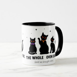 Taza Divertido Todo El Aquelarre Está Aquí Gatos Negros