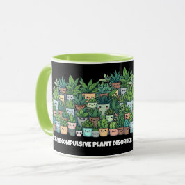 Taza Divertido trastorno obsesivo de la planta