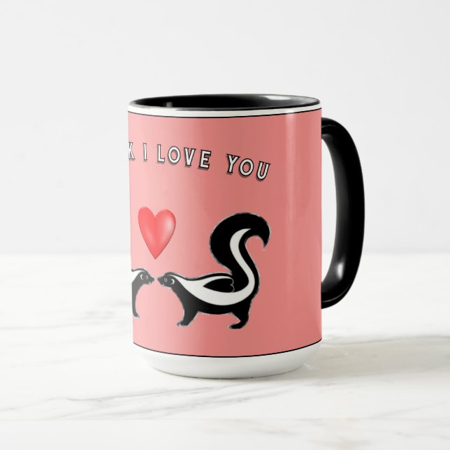Taza Divertido Valentine (Anverso derecho)