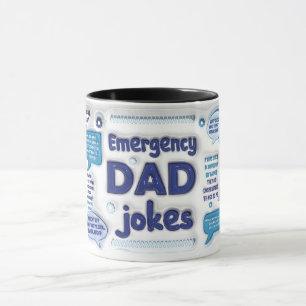 Taza Divertidos Chistes de papá de emergencia/Día del p