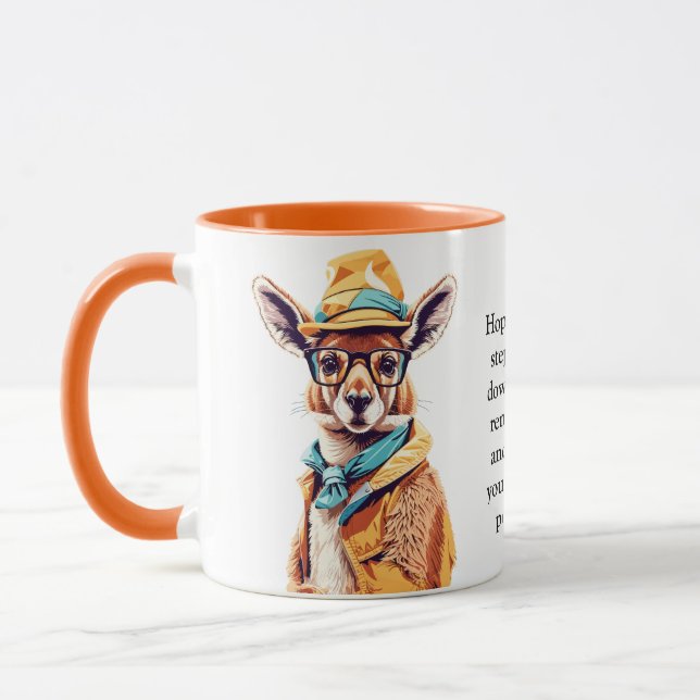 Taza Divertidos consejos de un canguro (Izquierda)