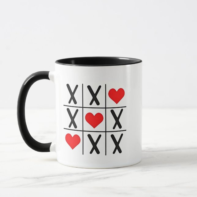 Taza Divertidos novios de San Valentín les codean a los (Izquierda)