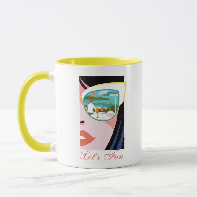 Taza Divertiémonos - El Lotus blanco (Izquierda)