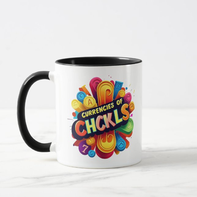 Taza "Divisa de la risa" (Izquierda)