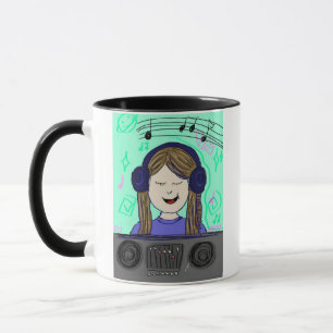 Taza DJ Ayla y DJ Ninja
