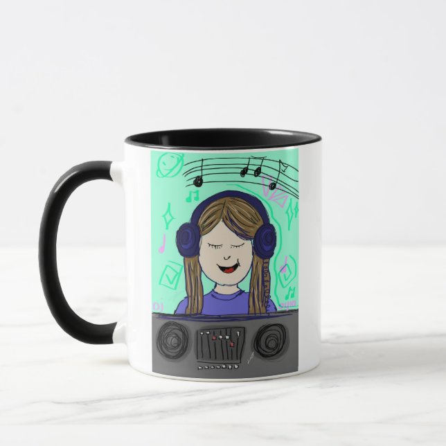 Taza DJ Ayla y DJ Ninja  (Izquierda)