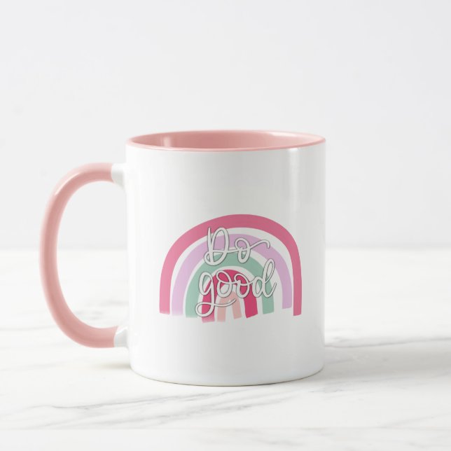 Taza Do Good Rainbow Mug (Izquierda)