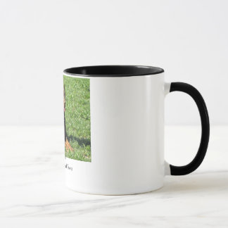Taza Doberman:  Belleza, tolerancia y poder