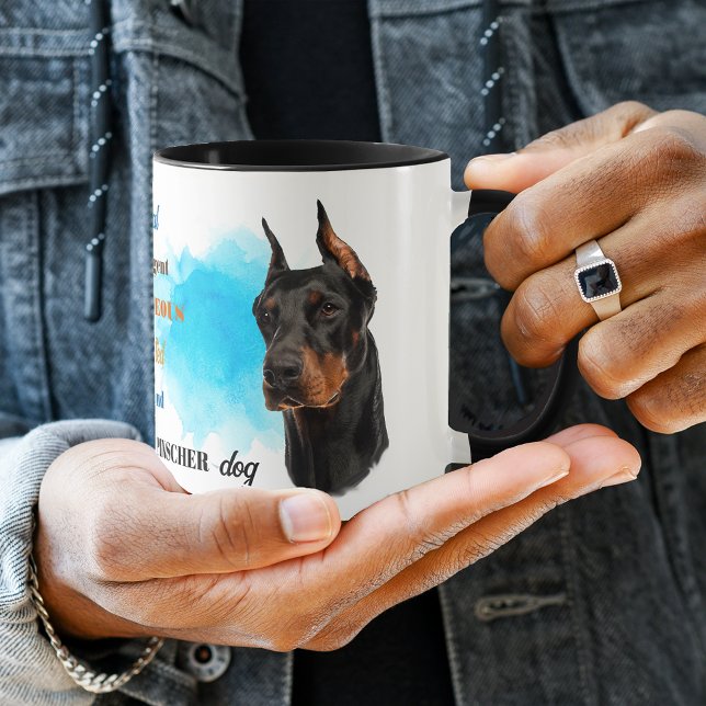Taza Doberman Pinscher Dog Loyal Friend (Subido por el creador)