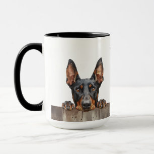 Taza Doberman Pinscher Dog Mug