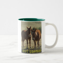 Taza doble del burro