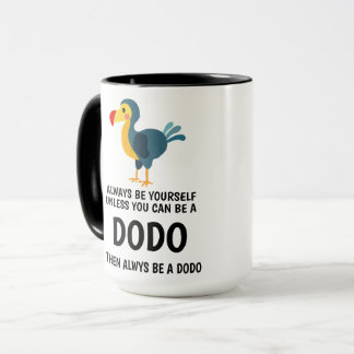 Taza Dodo Citas Especiales De Dos Tones De Café Mug