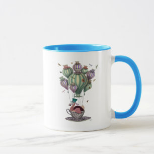 Taza Dodo en un vaso de agua con libagonflies
