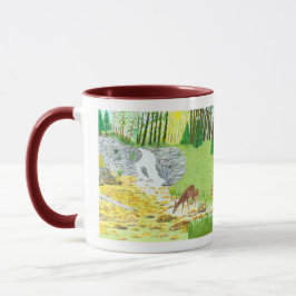 Taza Doe and Fawn Combo Mug