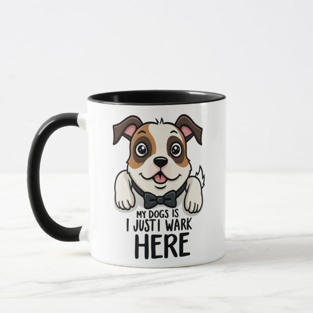 Taza Dog Boss Mug (Izquierda)