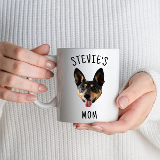 Taza Dog Face Name Puppy Lovers Perro Mamá Papá Persona