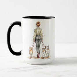 Taza Dog Mom Coffee Mug | Stylish Dog Walker Fashion