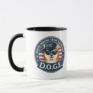 Taza Doge de apoyo técnico de la Casa Blanca