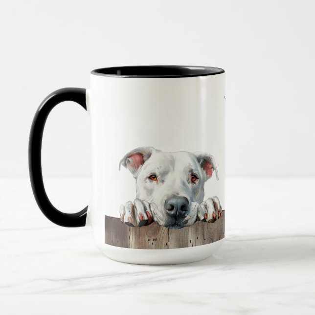 Taza Dogo Argentino Dog Mug (Izquierda)