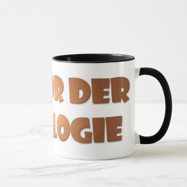 Taza Doktor der Theologie (Derecha)