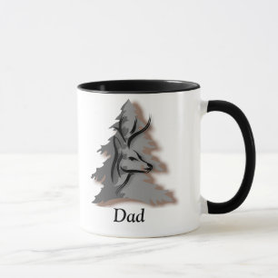 Taza Dólar en el nombre del personalizado de maderas