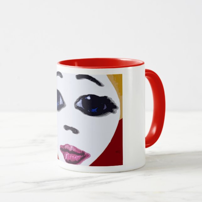 Taza Dolls Face Mug (Anverso derecho)