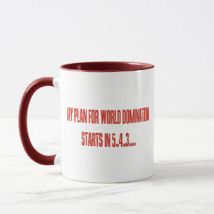 Taza Dominación mundial
