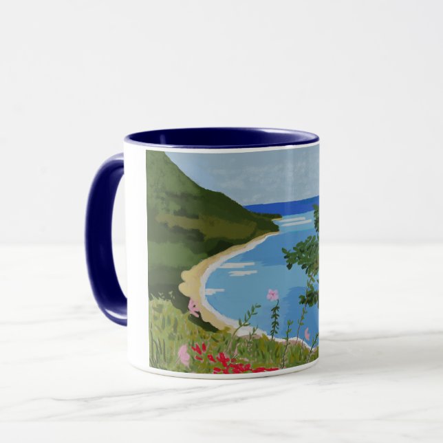 Taza Dominican landscape (Anverso izquierdo)