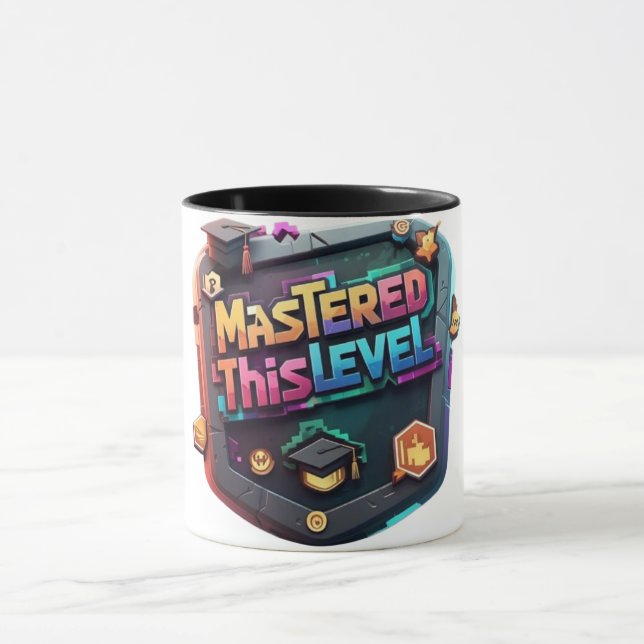 Taza Dominó esta graduación de nivel (Centro)