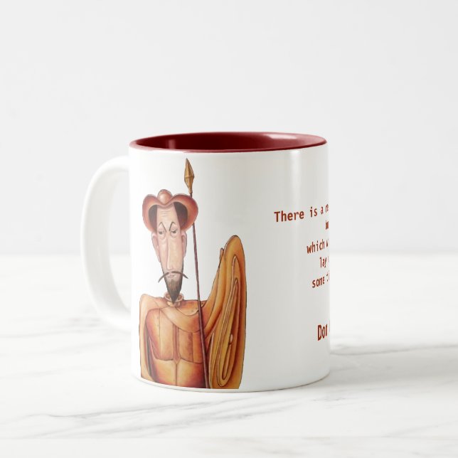 Taza Don Quijote (Anverso izquierdo)