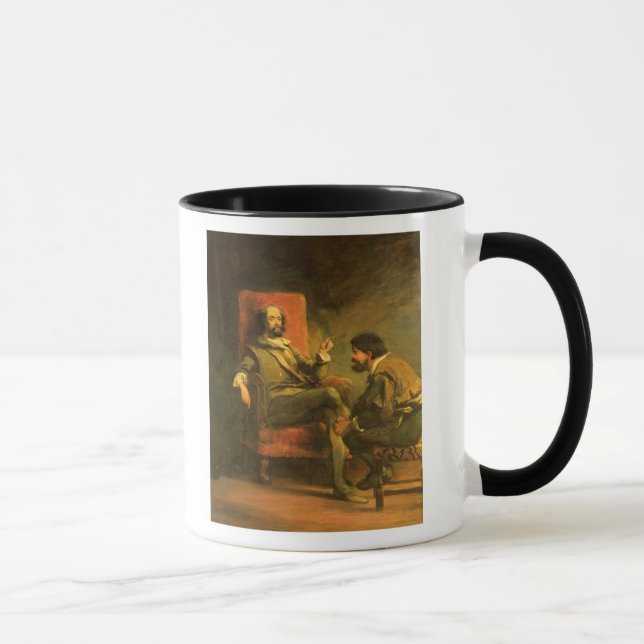 Taza Don Quijote y Sancho Panza (Derecha)