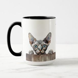 Taza Don Sphynx Cat Mug