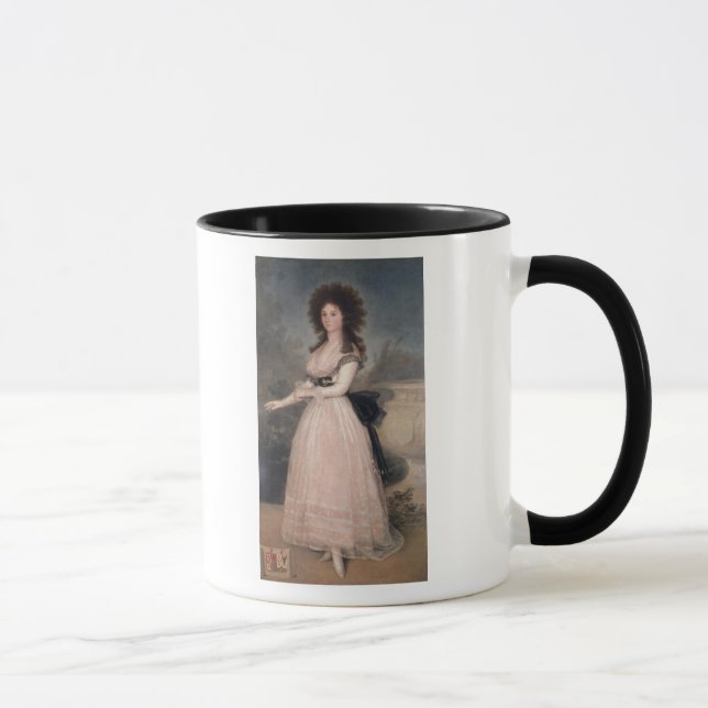 Taza Dona Tadea AR de Francisco Jose de Goya y (Derecha)