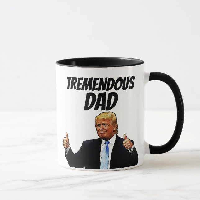 TAZA DONALD TRUM PAPÍA "DÍA DE LOS PADRES" CAFÉ MUG (Derecha)